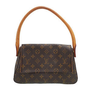 Louis Vuitton Monogram Looping Brown Semi Shoulder Bag